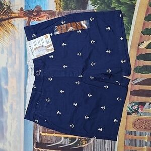 Caribbean‎ Joe Anchor Shorts Size 8 NWT